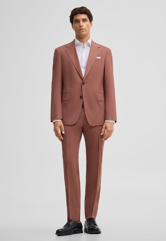 Regular Pantalon à plis STRELLSON en bronze