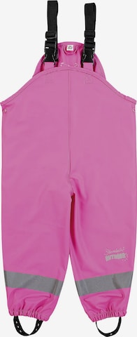 STERNTALER Regular Regenträgerhose in Pink: predná strana