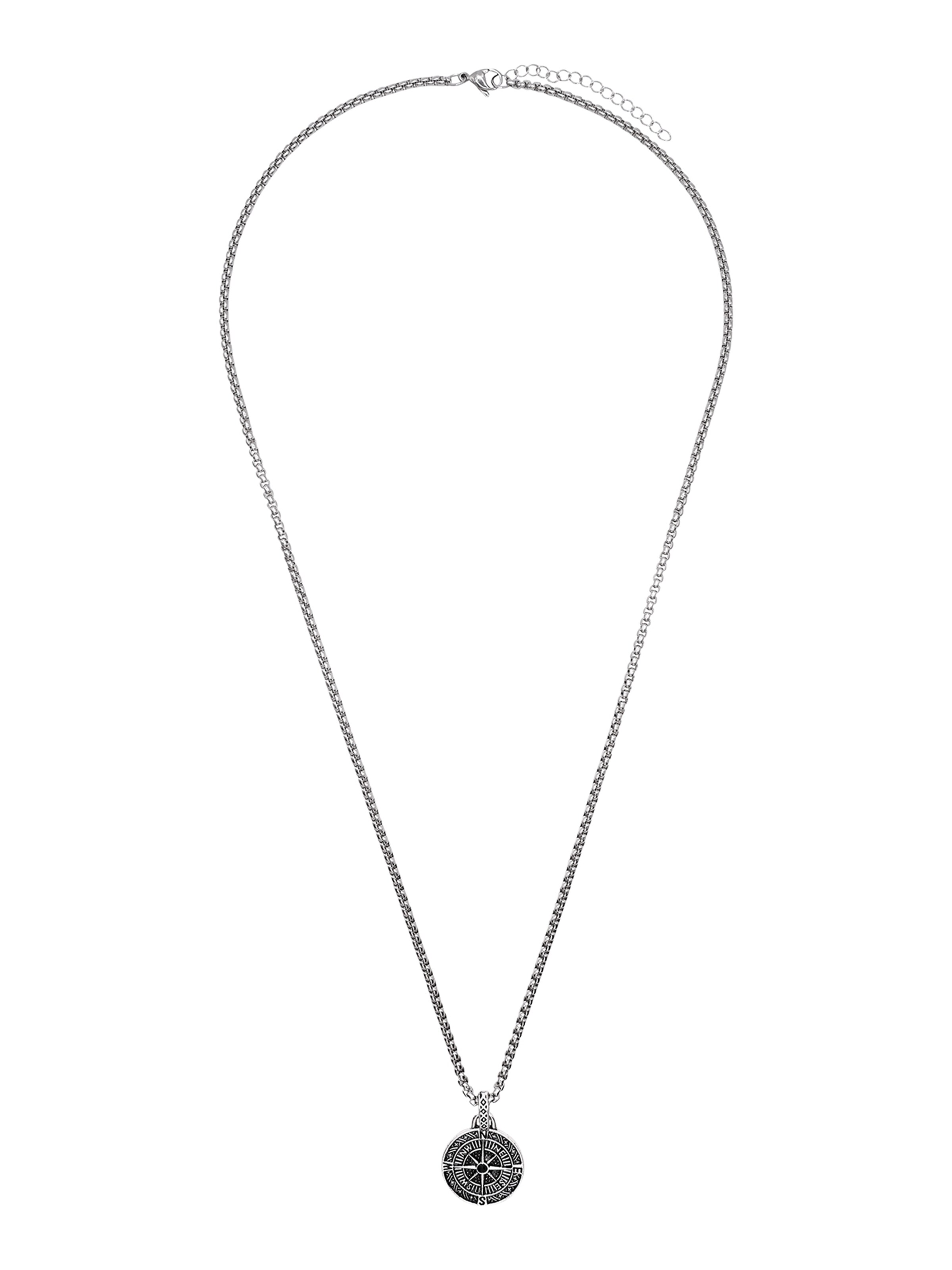 Heideman Ketting 'Raoul' in Zilver: voorkant