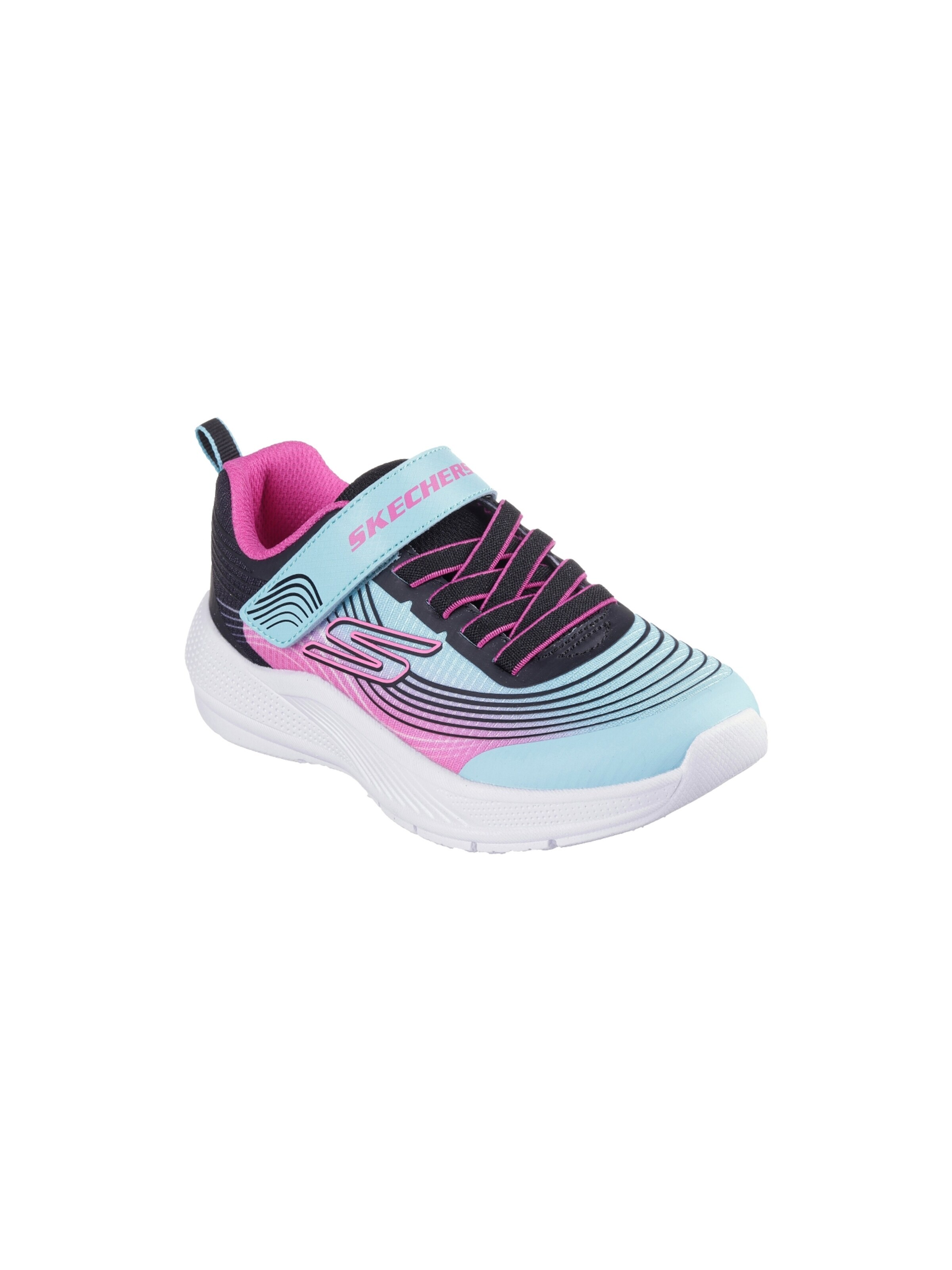 SKECHERS Sneakersy 'Junior-Sneaker mit Schnürung Microspec Advance' w kolorze fioletowy