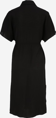 Vero Moda Petite - Vestido camisero 'Iris' en negro