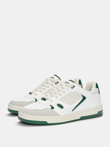 Baskets basses Pull&Bear en blanc