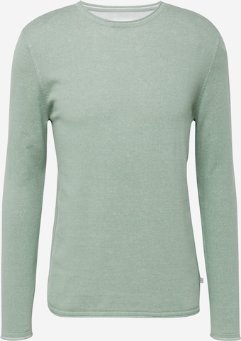 Pull-over QS en vert : devant