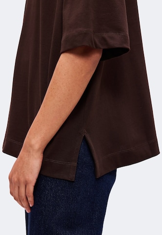 19V69 ITALIA - Camiseta talla grande 'Petonia Street' en marrón