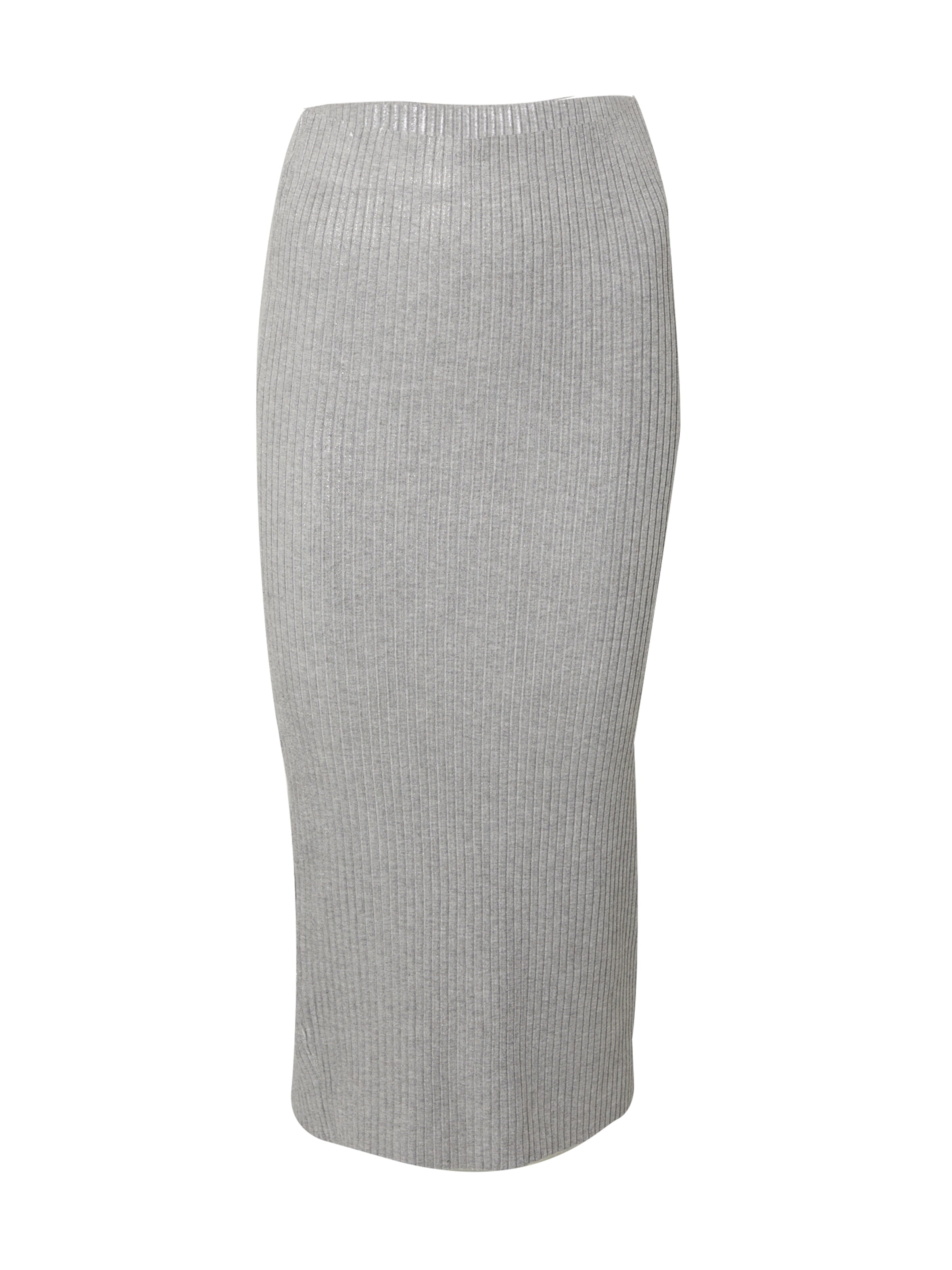 Fustă 'Gianna' de la EDITED pe argintiu: față