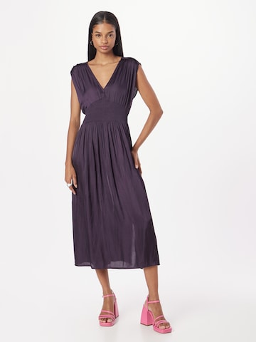 sessun Letní šaty 'LAVINIA' – fialová: přední strana
