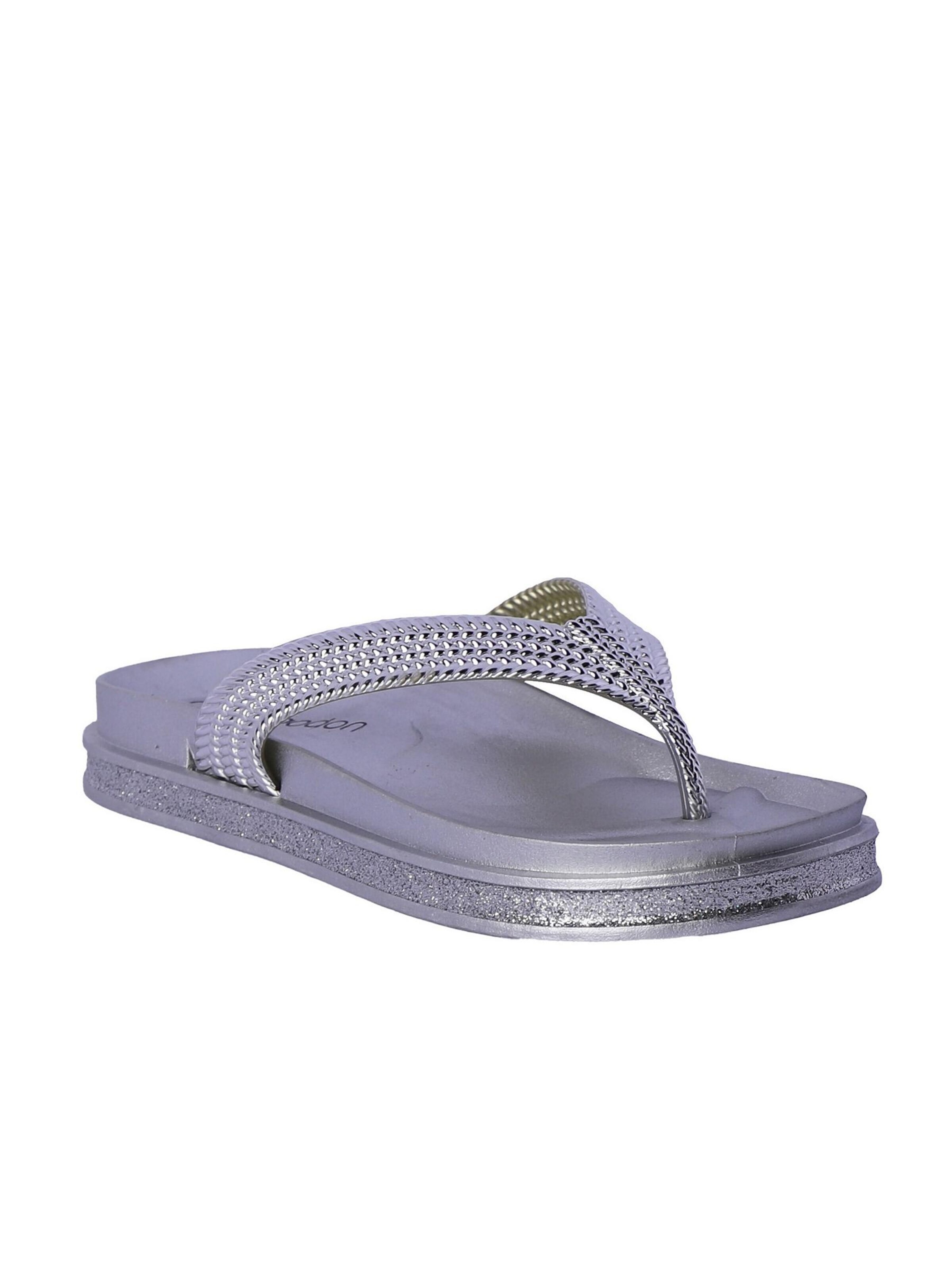 Don Algodon - Sandalias de dedo 'Licia' en plata
