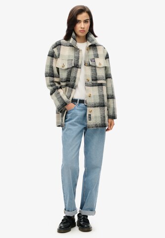 Superdry Tussenjas in Zwart