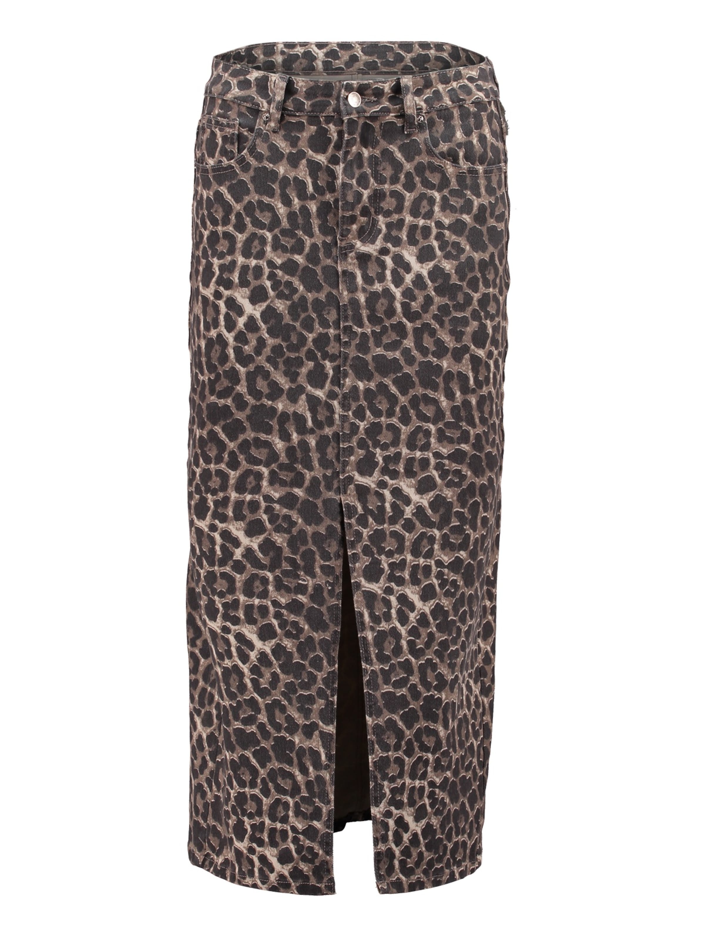 Hailys Skirt 'Pa44lina' in Brown: front