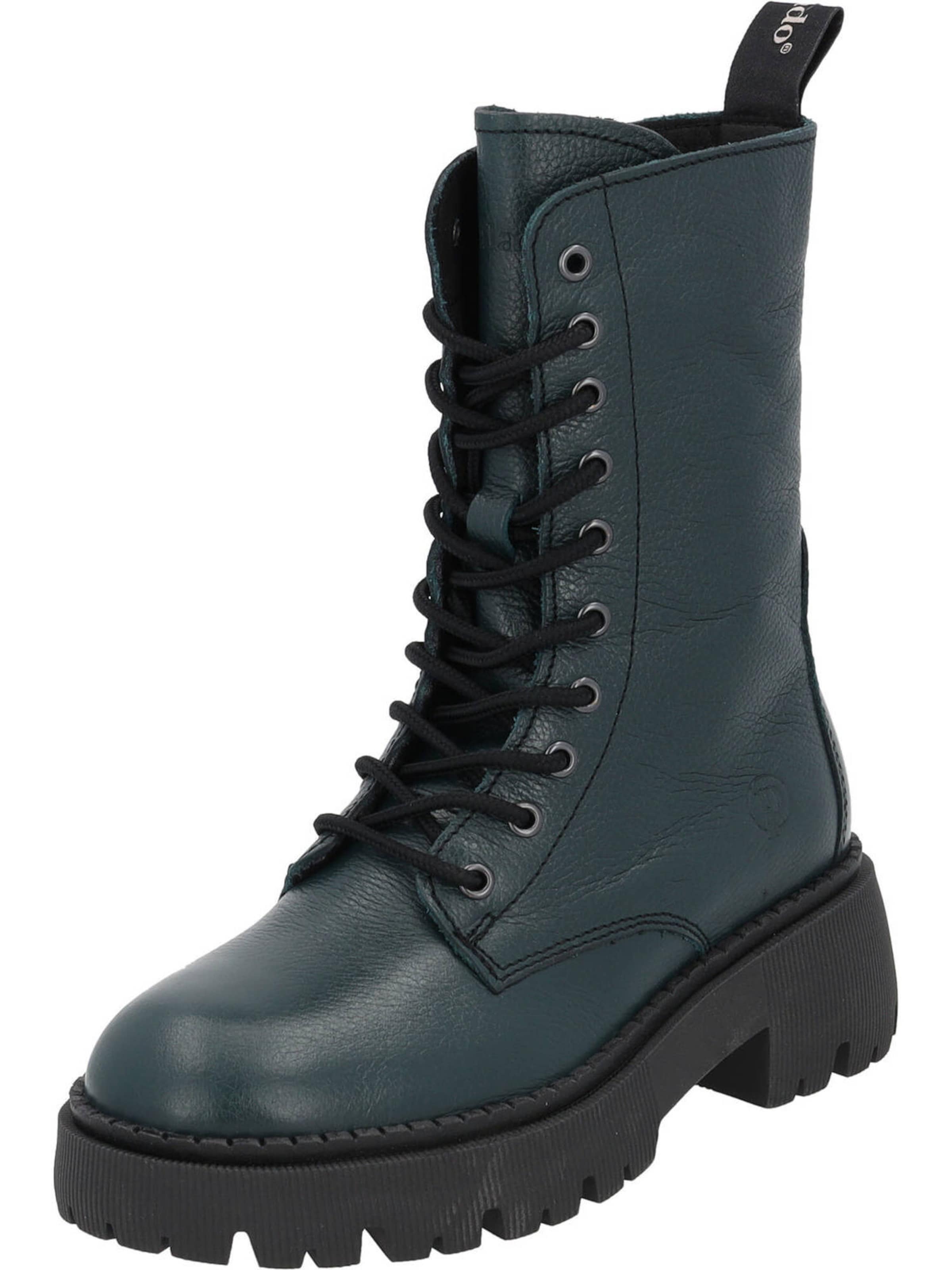 zaļš Palado Sienamie zābaki 'Delos': no priekšpuses