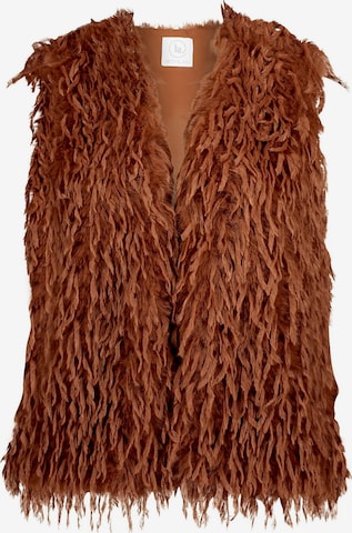 Gilet di Betty & Co in marrone: frontale