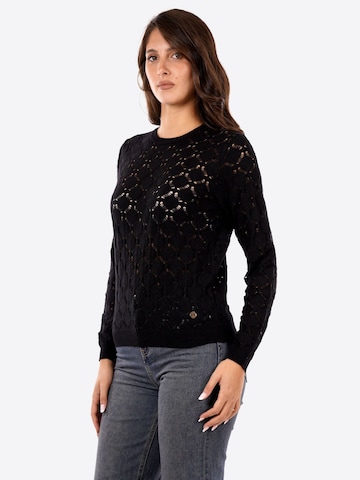 Pull-over 'Maglia' Yes Zee en noir