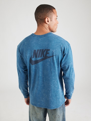 T-Shirt 'ESS' Nike Sportswear en bleu : devant