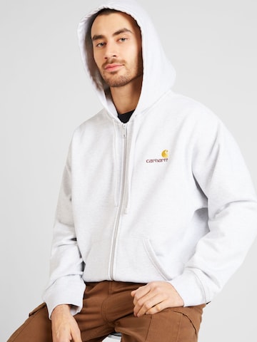 Carhartt WIP Кофта на молнии в Серый