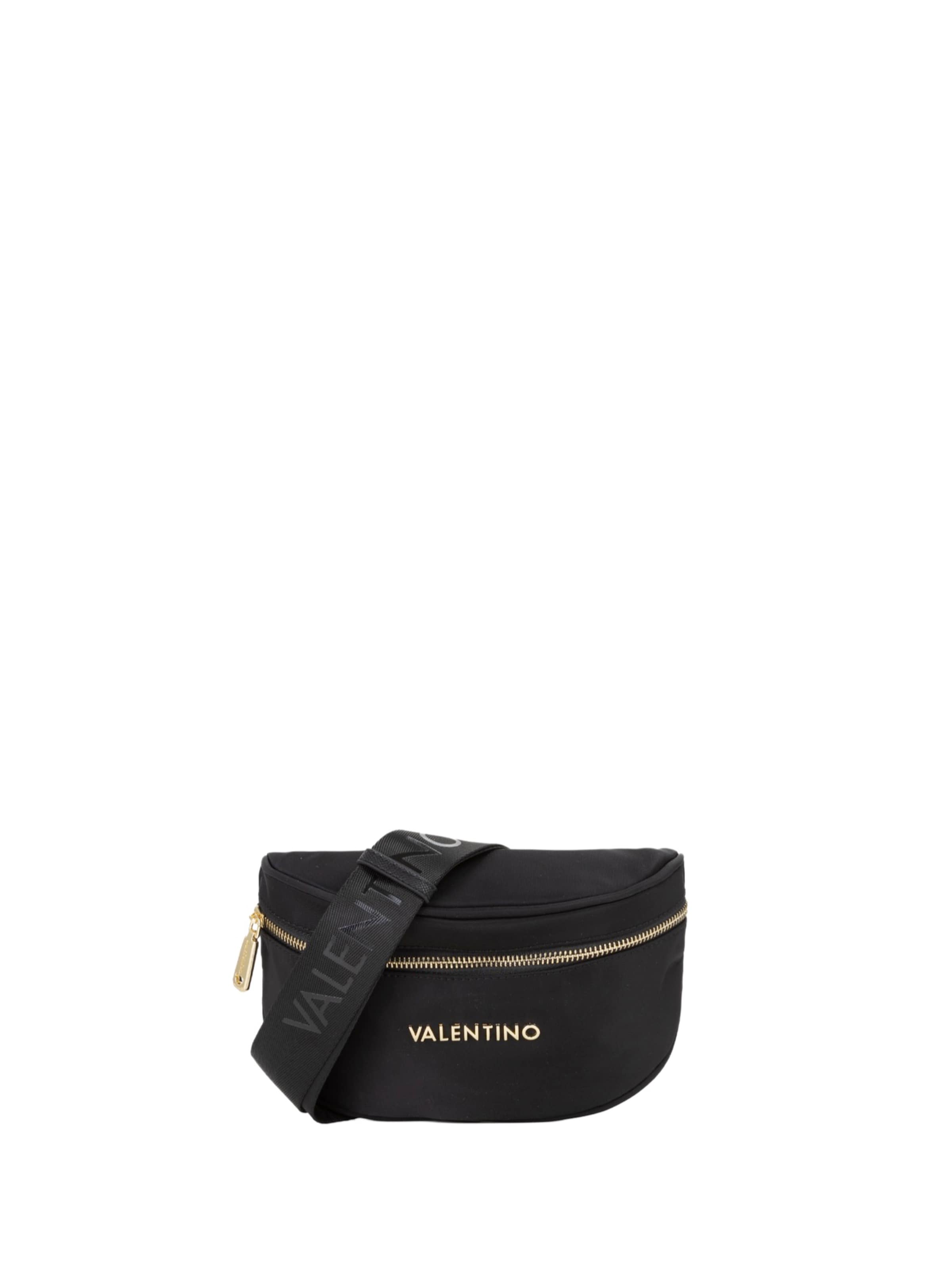 VALENTINO Чанта с презрамки 'JENNY RE' в черно: отпред