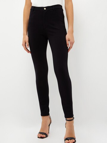 Skinny Pantalon Liu Jo en noir : devant