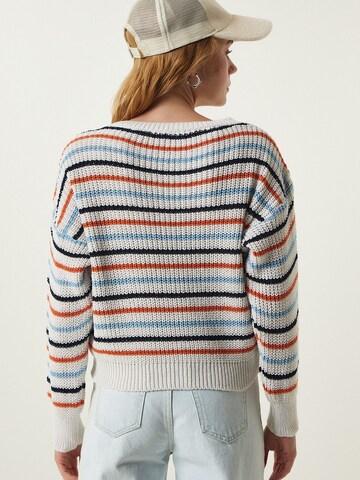 Pull-over Happiness İstanbul en mélange de couleurs