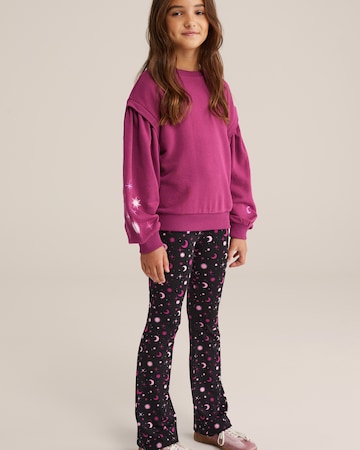 WE Fashion Sweatshirt in Lila
