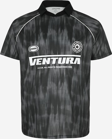 Jack & Jones Plus Shirt 'JCORETREAT' in Black: front