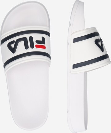 Claquettes / Tongs 'Morro Bay' FILA en blanc