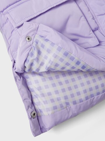 NAME IT Winter Jacket 'Muso' in Purple