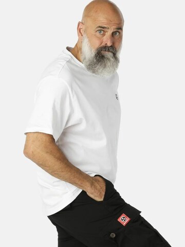 Molecule Bluser & t-shirts 'Small Logo' i hvid