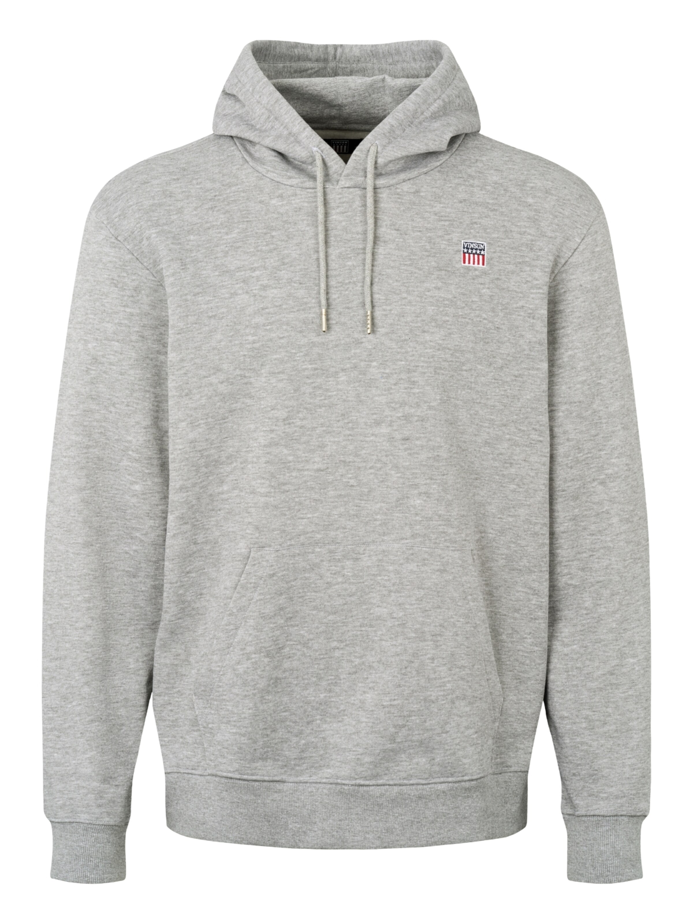 VINSON Sweater 'Johan' in Grey: front