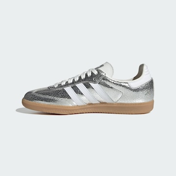 ADIDAS ORIGINALS Ниски маратонки 'Samba' в сребърно