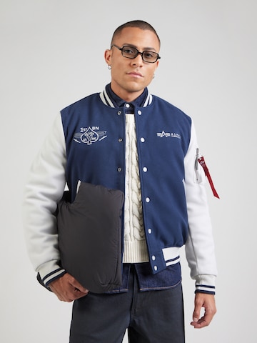 ALPHA INDUSTRIESPrijelazna jakna 'Varsity Air Force' - plava boja
