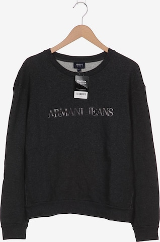 Armani Jeans Sweatshirt & Zip-Up Hoodie in XXXL in Grey: front