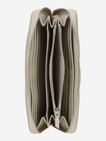 Calvin Klein Geldbörse 'Quilt' in Grau