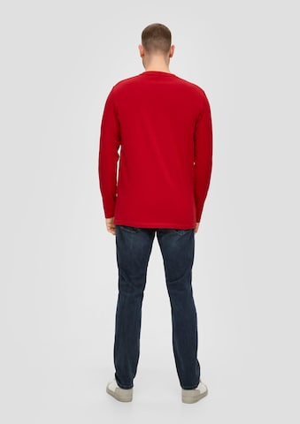 s.Oliver Men Tall Sizes Shirt in Rot