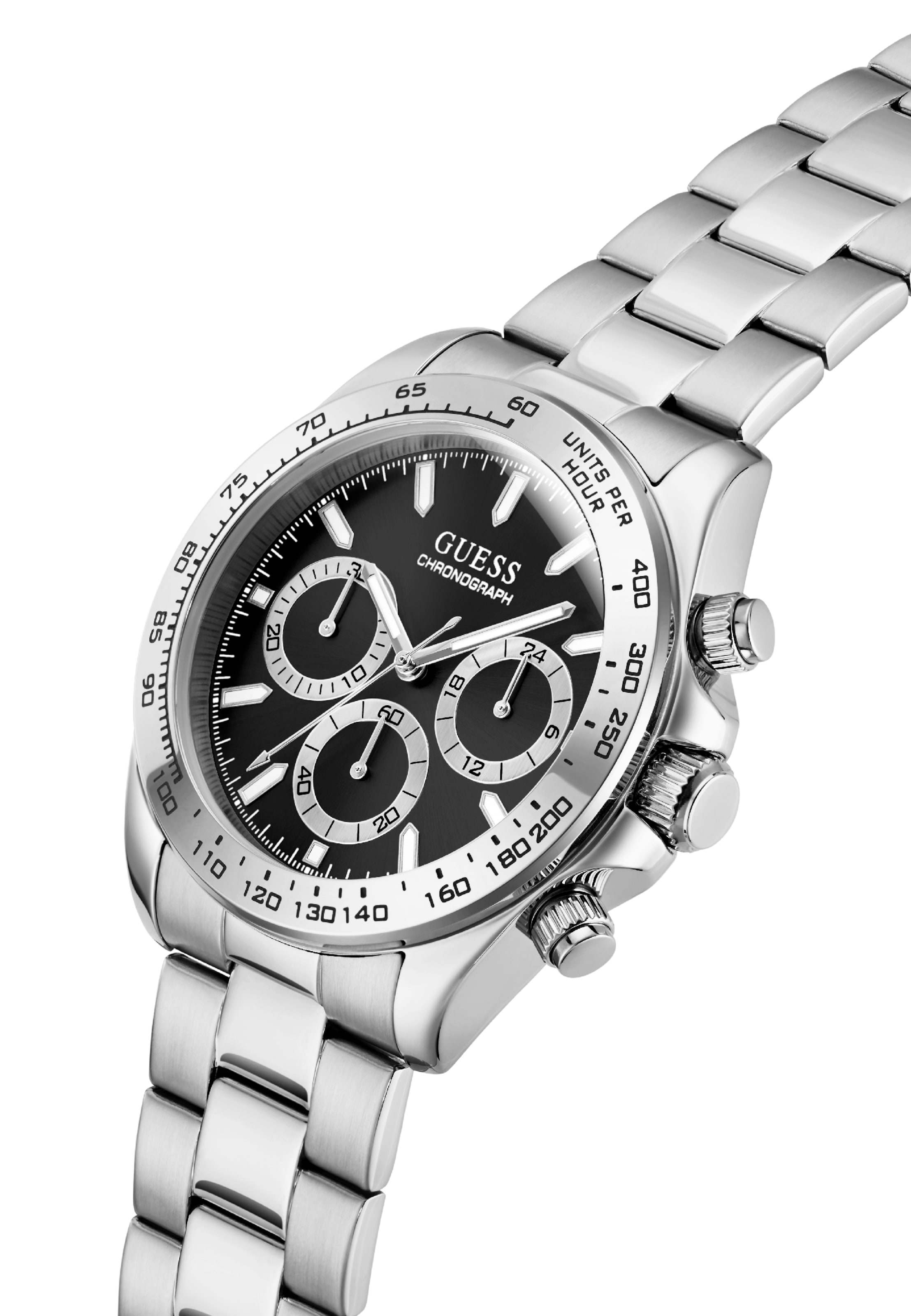 Orologio analogico ' ARTHUR ' di GUESS in argento
