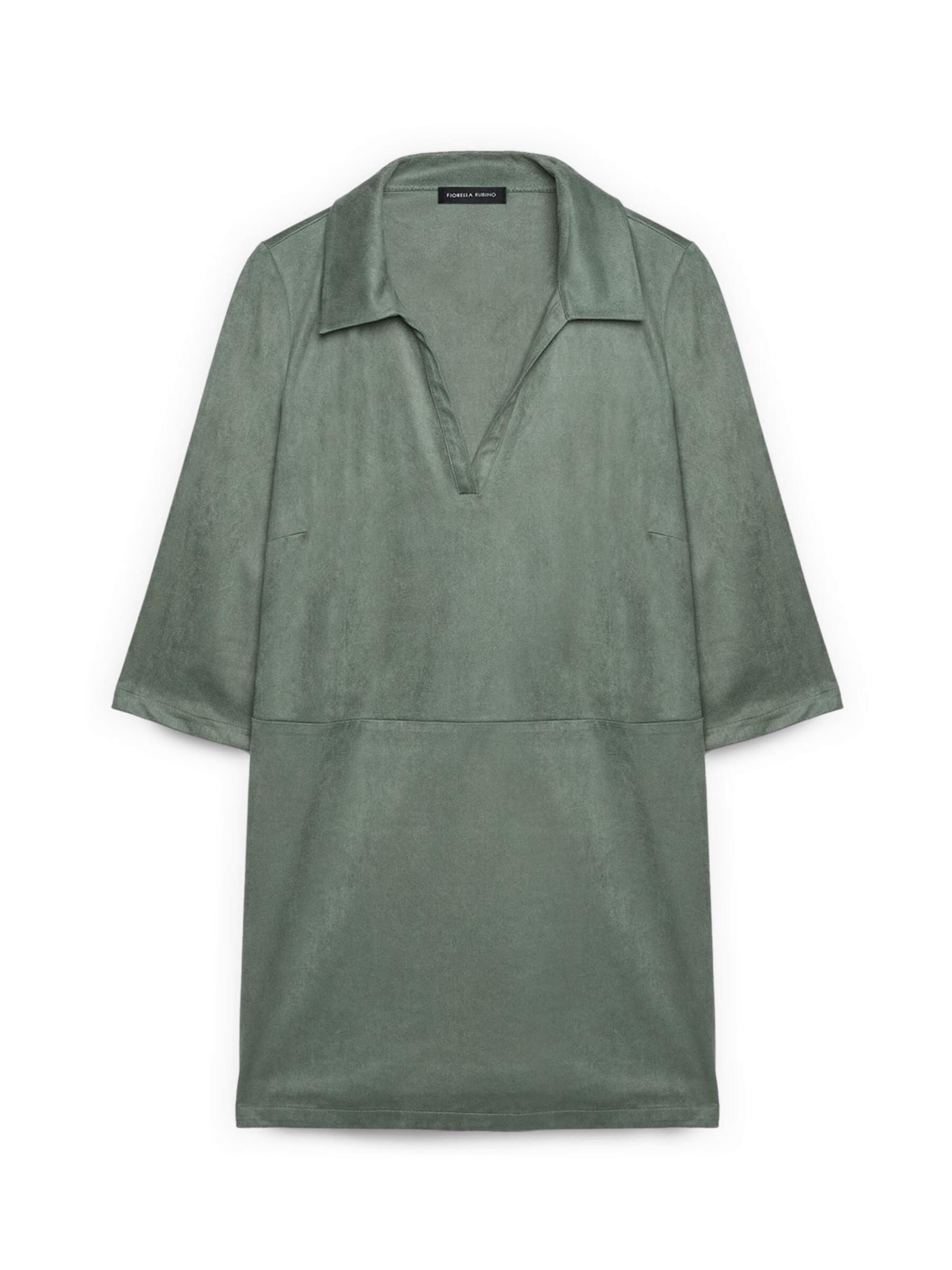 Fiorella Rubino Jurk in Groen: voorkant