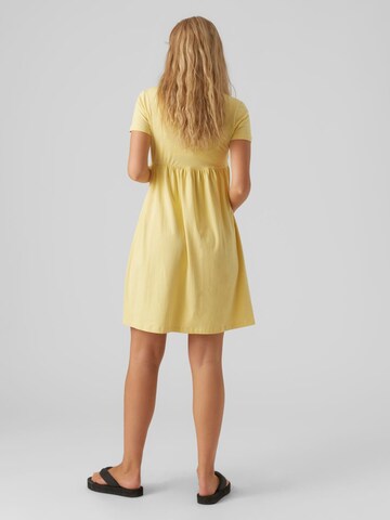 MAMALICIOUS - Vestido 'Mia' en amarillo