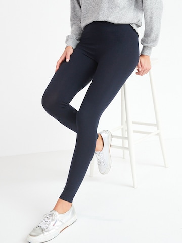 Next Skinny Leggings in Blue: front