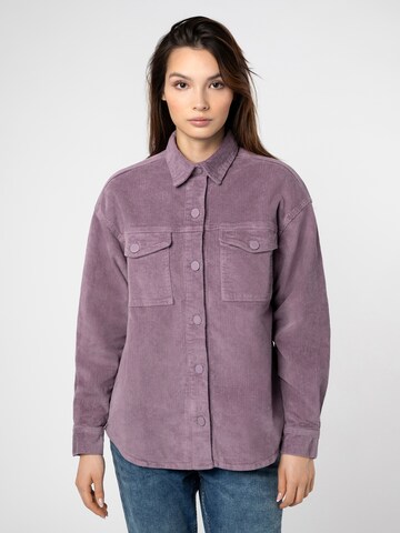 Eight2Nine Between-Season Jacket in Purple: front