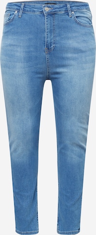 Trendyol Curve Slimfit Jeans in Blauw: voorkant