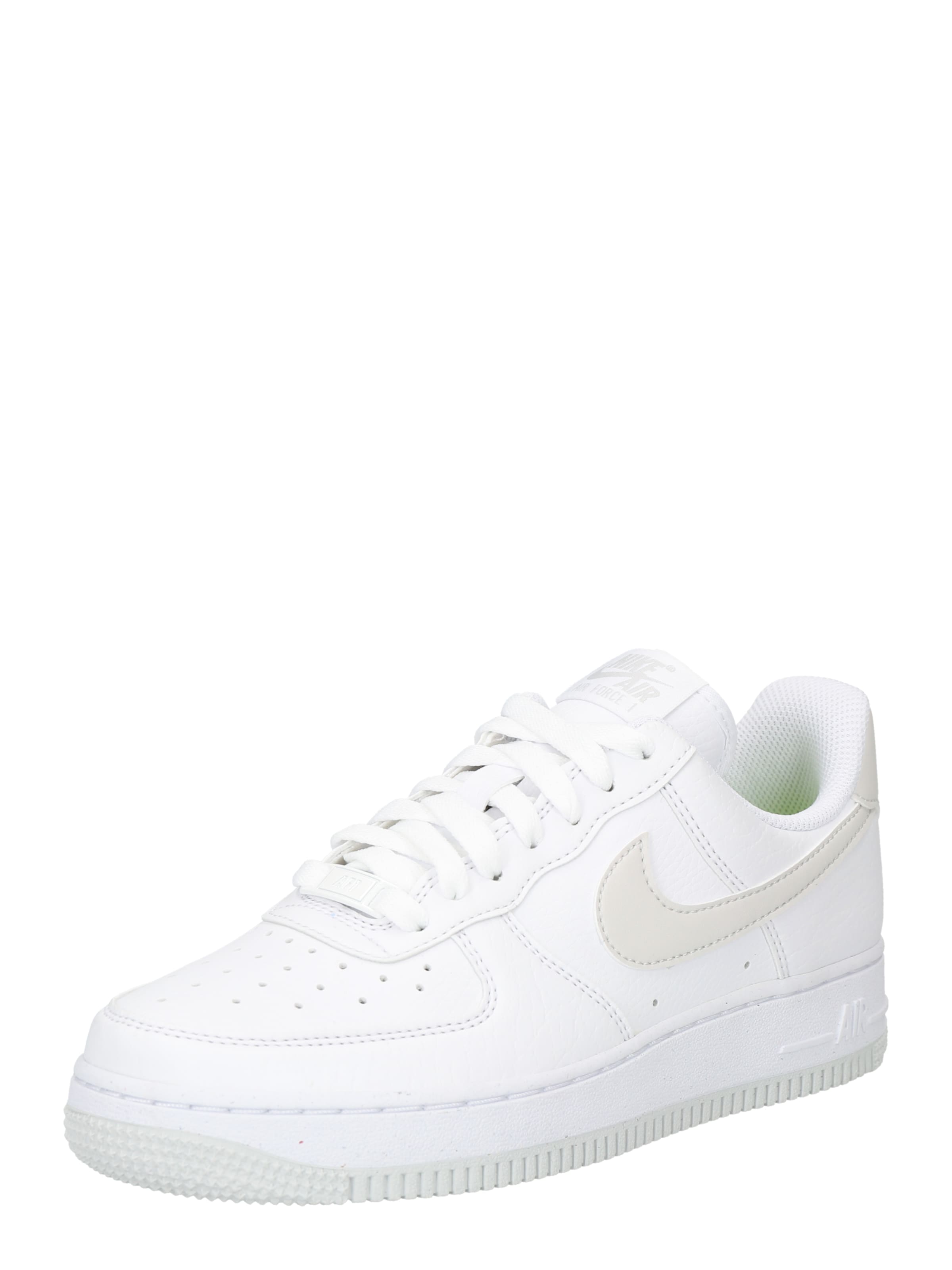 nike sportswear air force 1 white silver