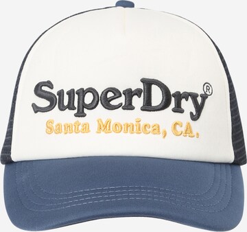 Superdry Cap in Blue: front