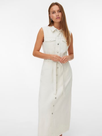 Rochie tip bluză 'VMMOLLY' de la VERO MODA pe bej: față