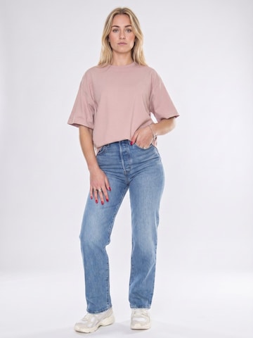 LEVI'S ® Luźne Jeansy 'Ribcage Straight Ankle Dance Around Med Indigo Worn In' w kolorze niebieski