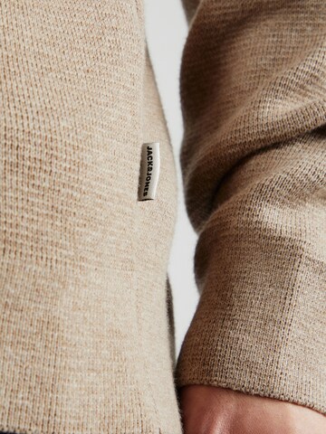 JACK & JONES Strickjacke 'JPRBLamilano' in Grau