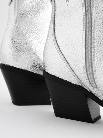 Next Cowboy csizmák 'Forever Comfort®' - ezüst