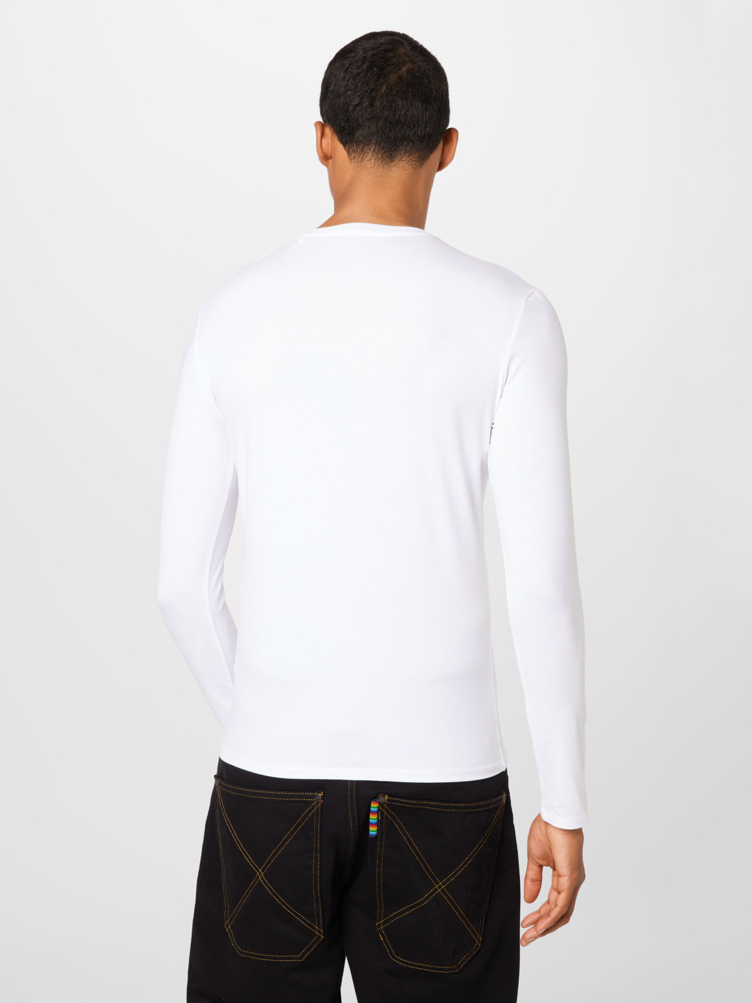 Männer Shirts GUESS Shirt in Weiß - GF46052 Männer Shirts GUESS Shirt in Weiß - GF46052