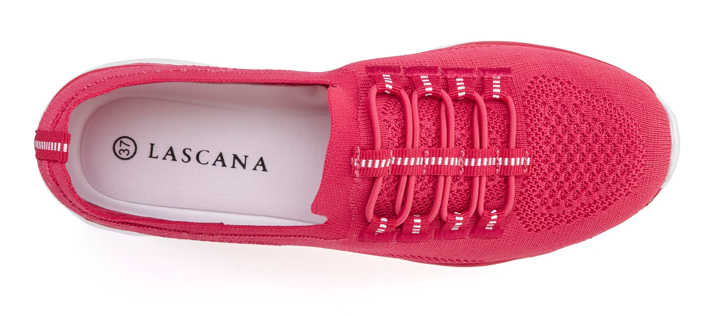 LASCANA Slip-Ons in Pink