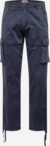 JACK & JONES Regular Cargo Pants in Blue: front