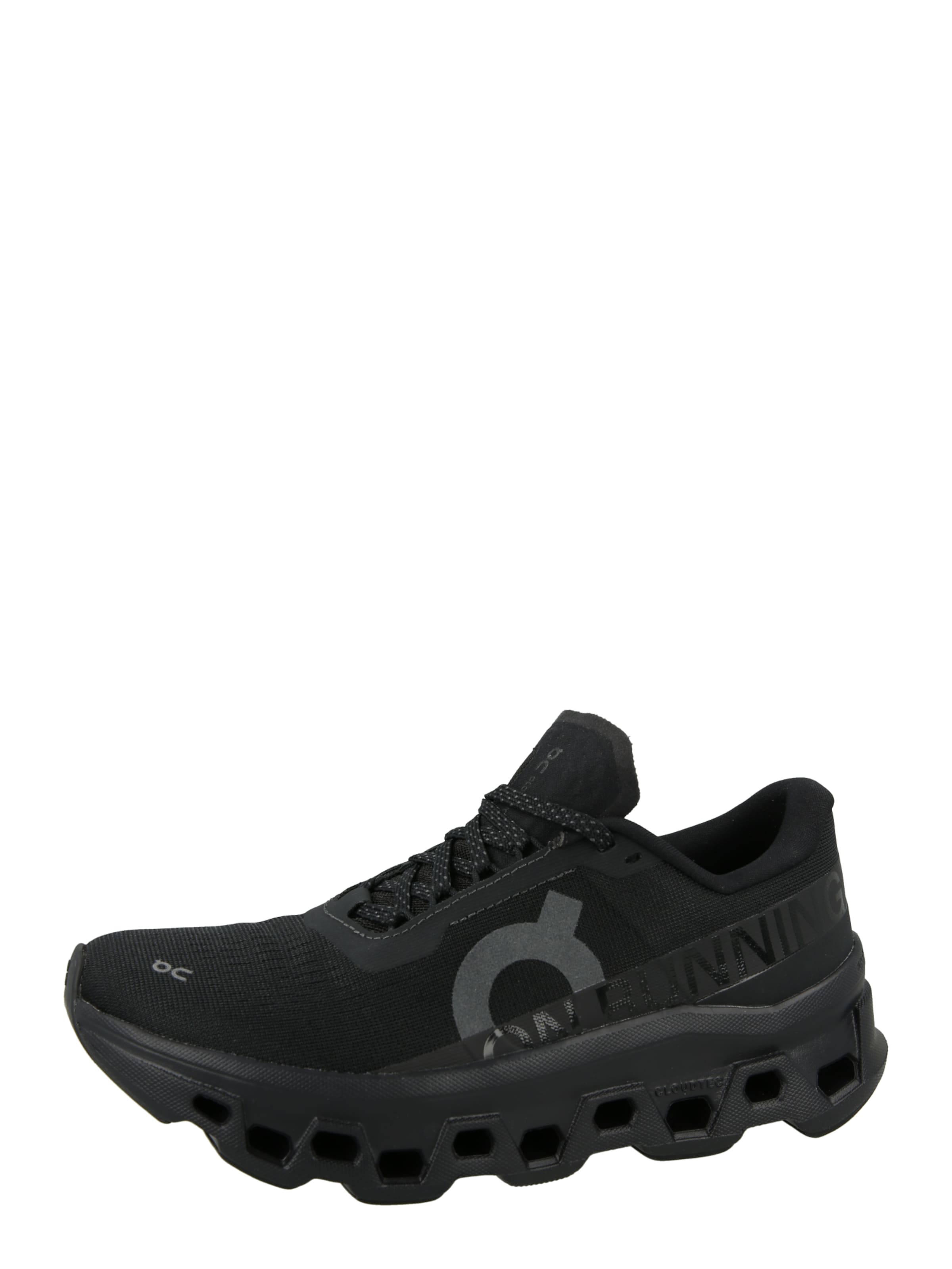 On Running Shoes 'Cloudmonster 1' in Black: front