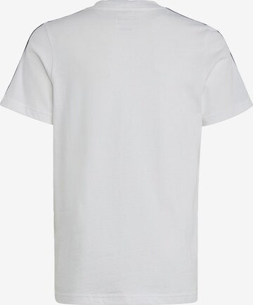 ADIDAS SPORTSWEAR - Camisa funcionais 'Essentials 3-Stripes ' em branco