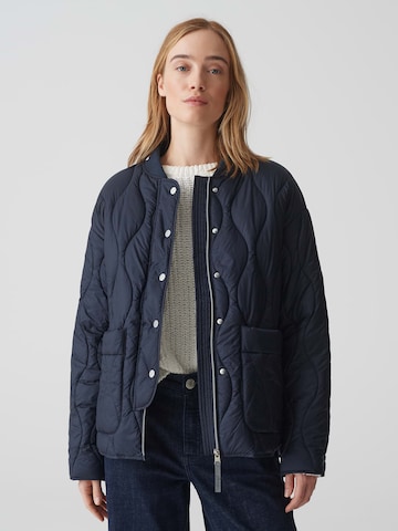 OPUS Tussenjas 'Halotte' in Blauw: voorkant